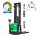 Vysokozdvižný elektrický ručně vedený vozík EUROliftCZ ES20-XT1-SI - NOVÉ X GENERACE